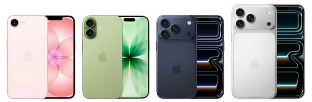 iPhone 17 - BARVA - ORANŽOVÁ