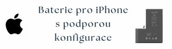Baterie pro iPhone s podporou konfigurace